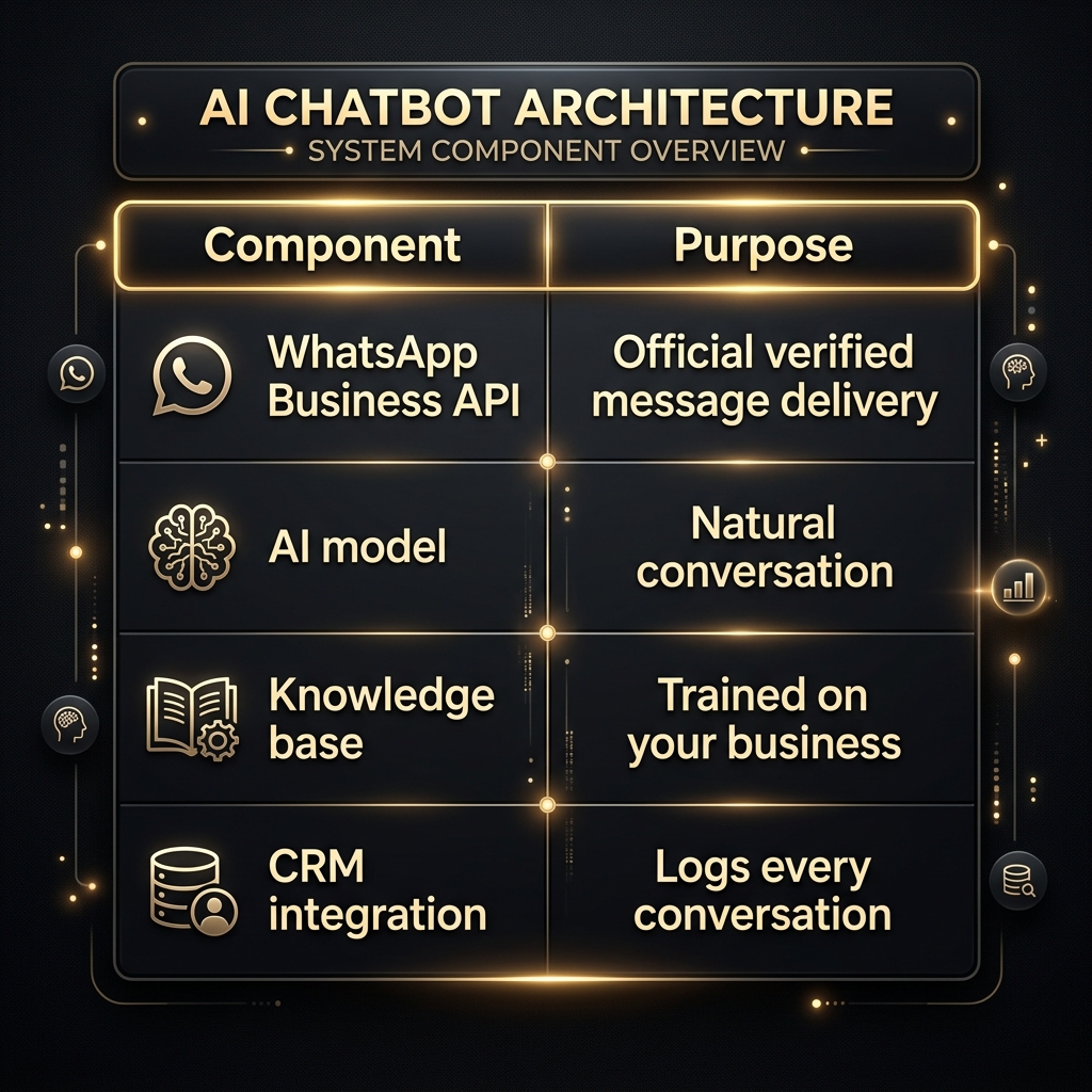 How a WhatsApp AI Chatbot Actually Works